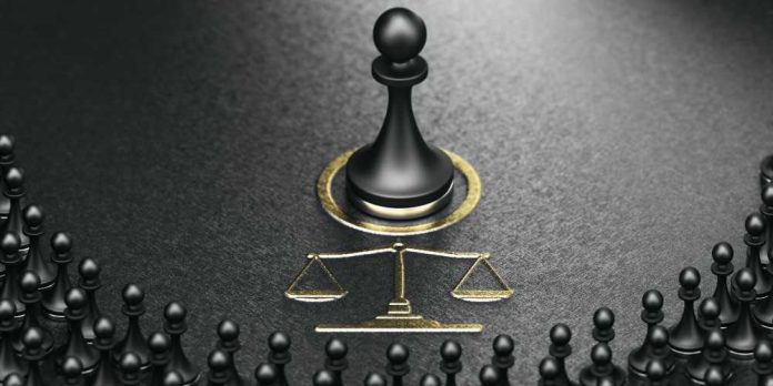 Chess pawn representation of a class action lawsuit