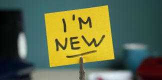 i'm new badge