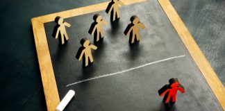 person excluded from group
