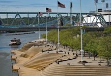 Cincinnati Ohio River banks
