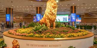 Gold MGM Grand Lion