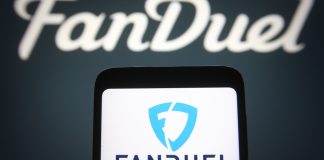 FanDuel logo on a mobile device