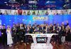 Executives celebrate opening bell ceremony