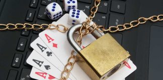 Illegal gambling concept
