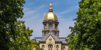 Notre Dame men’s swimming suspended over informal team sportsbook notre-dame-gambling-ban