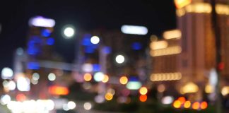 Appeals court agrees GeoComply patent is too vague to be enforceable Blurry cityscape