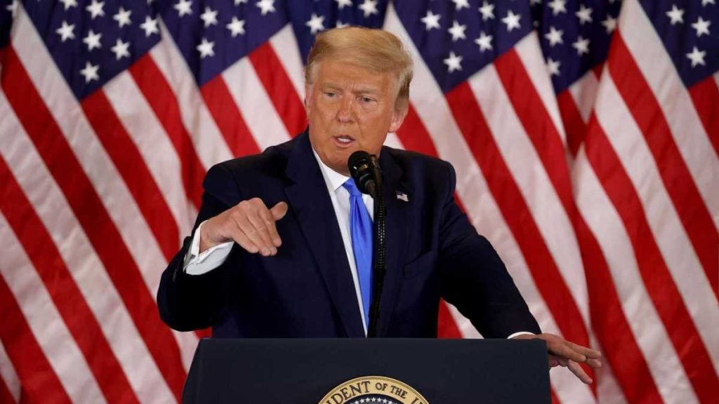 President Donald Trump, who nominated Brian Quintenz to run the CFTC