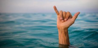 Hawaii shaka symbolizing goodwill around state online sports betting