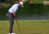 Rory McIlroy lines up putt as a potential event contract for Sporttrade