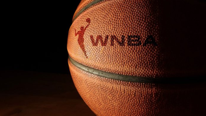 WNBA basketball as the Las Vegas Aces secure a partnership with BetMGM.
