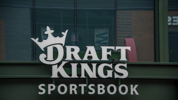 DraftKings building as the company renews its content deal with Meadowlark Media.
