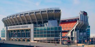 Ohio lawmaker would make state first to tax betting handle and revenue Cleveland Browns' stadium in Ohio, where a lawmaker wants to tax sports betting handle
