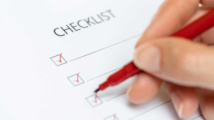 Checklist such as the one put forth by ROGA regarding VIP programs