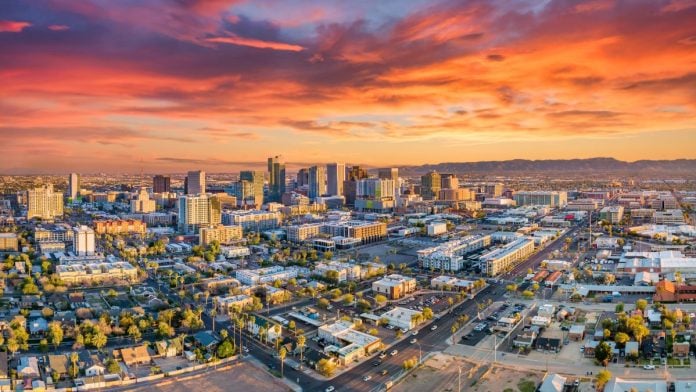 Scenic view of Phoenix, Arizona