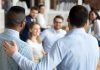 A new member being introduced to a group, just as bet365 has joined the Sports Betting Alliance