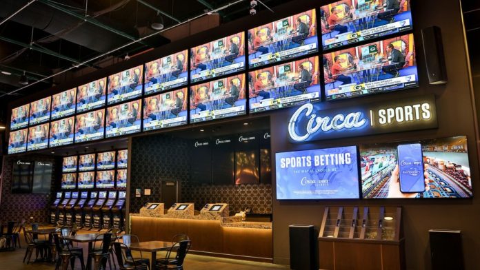 Circa Sportsbook in Illinois, where the operator will now be charged 25 cents per bet taken