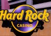 A sign for Hard Rock Casino