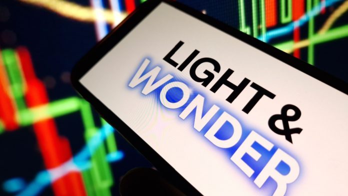 Light & Wonder logo as the company will have its Chief Legal Officer retire at the end of the year.