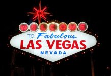 Casino lobbying group welcomed into Kalshi’s Nevada lawsuit Las Vegas sign welcoming visitors and welcoming in a new party in the Kalshi lawsuit
