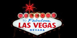 Casino lobbying group welcomed into Kalshi’s Nevada lawsuit Las Vegas sign welcoming visitors and welcoming in a new party in the Kalshi lawsuit