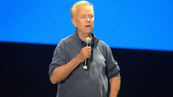 Connecticut Ned Lamont speaks as he awaits to sign a sweepstakes ban.