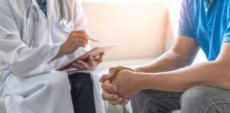 New York bill would require insurance firms to cover problem gambling A doctor speaks to a patient as New York (NY) lawmakers consider a bill to provide insurance coverage for problem gambling.
