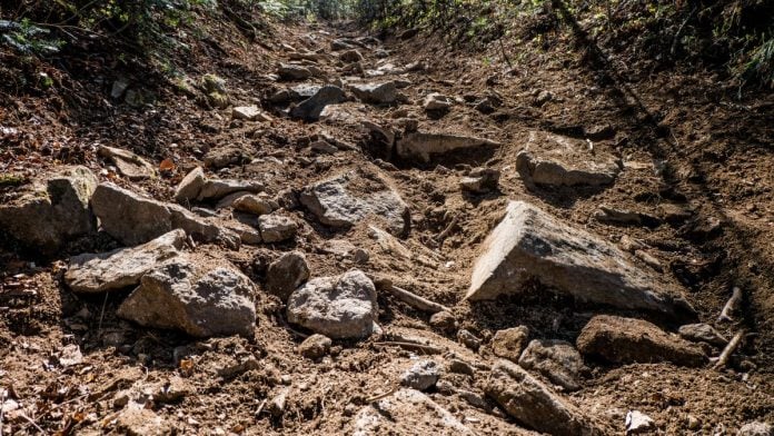 A rocky landscape, such as the one sweepstakes casinos navigate in the U.S.