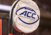 ACC sign as the conference implements an injury reporting change.