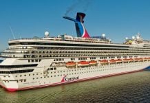 A Carnival cruise ship
