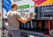 A moving truck as Betfred moves on from the online sports betting market in the U.S.