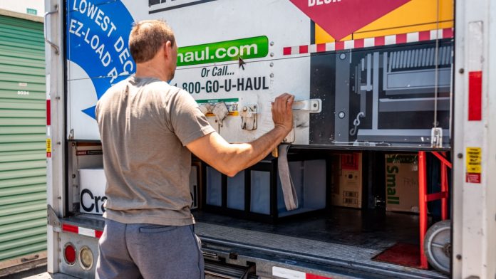 A moving truck as Betfred moves on from the online sports betting market in the U.S.