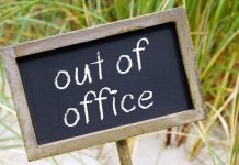 Out of Office sign as Better Collective North America CEO steps down.