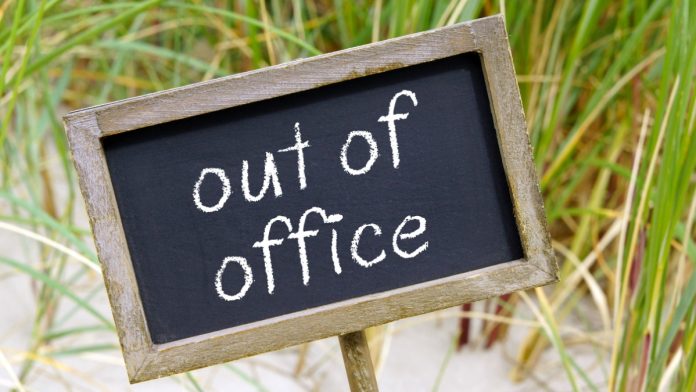 Out of Office sign as Better Collective North America CEO steps down.