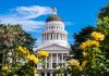 The California Capitol building, which houses the state's Senate