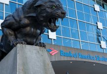 The Carolina Panthers stadium as the team secures a deal with a tribal casino.