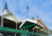 Churchill Downs in Louisville, KY