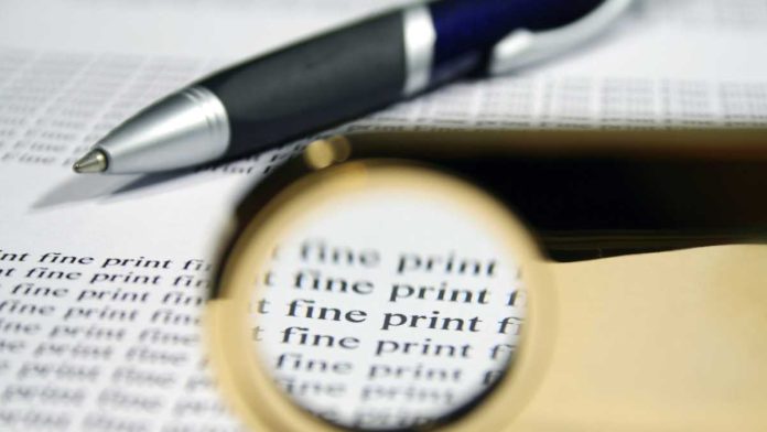 Fine print