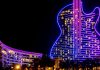 Hard Rock hotel sits as the company launches sports betting operations in Colorado.