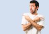 A person goes both ways with hands as a Kalshi lobbyist shares varying opionions.