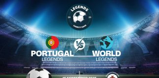 Legends Charity Game in Lisbon to raise millions for charity Legends Charity Soccer Game 2025