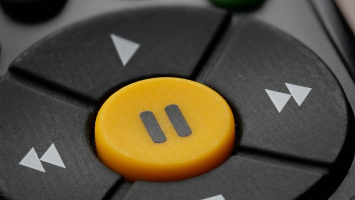 A remote controller as the legal dispute between PENN and HG Vora is paused.