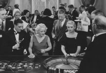 Roulette in an old time casino