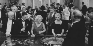 Roulette in an old time casino