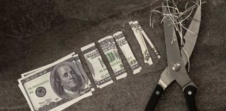 Why a $100 sports bet translates to $1.55 for the sportsbooks $100 bill cut into small pieces