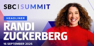 Randi Zuckerberg SBC Summit banner image