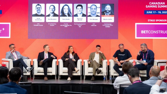 Panelists at Canadian Gaming Summit 2025