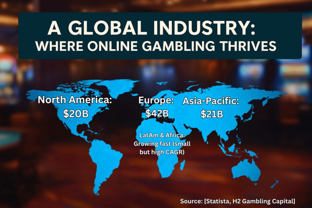 The global gambling industry
