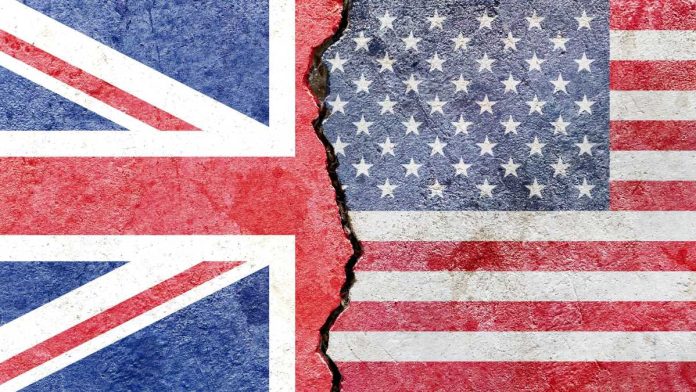 UK-Limiting-Bettors-Report British and US flags