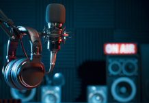 A radio mic is on as VSiN launches a sports betting radio station in North Carolina.