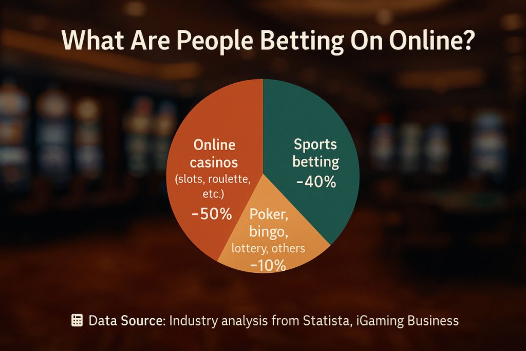 What are people betting on online